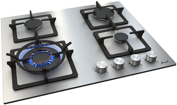 Встраиваемая газовая варочная панель Fornelli PGT 60 Calore IX