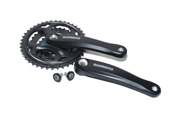 Шатун Shimano Altus черный EFCM311C222XL