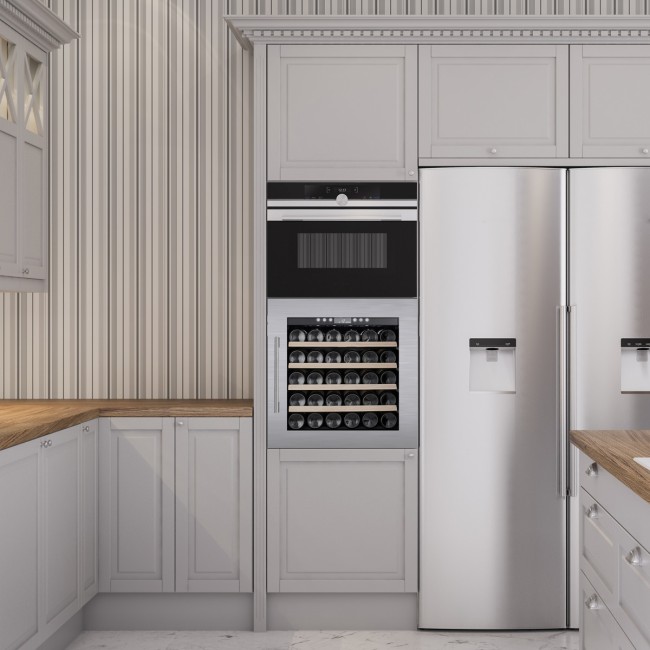 Встраиваемый винный шкаф Temptech OBI60SS