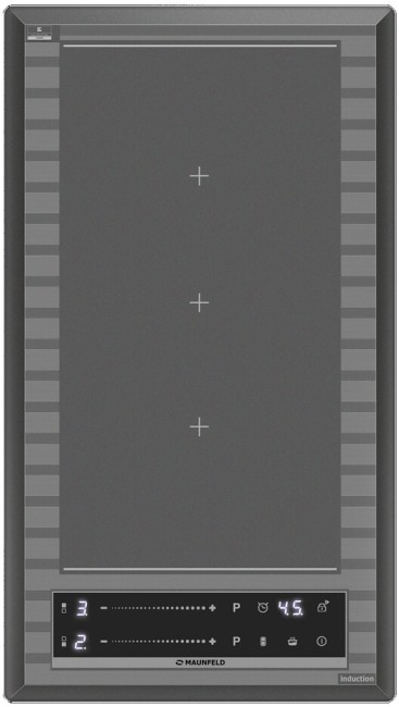 Встраиваемая индукционная варочная панель Maunfeld CVI292S2FMDGR Lux
