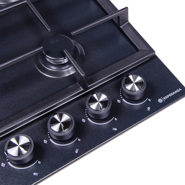 Встраиваемая газовая варочная панель Esperanza HG4S2 B