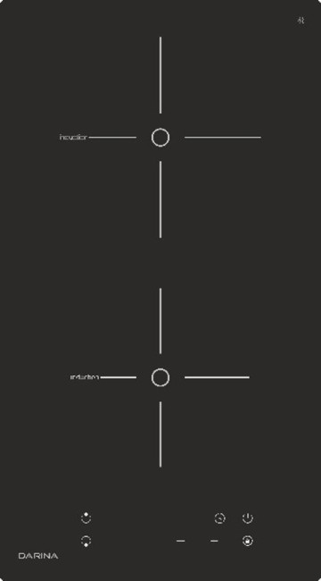 Встраиваемая индукционная варочная поверхность Darina PL EI523 B
