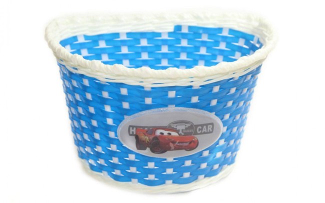 Велокорзина Stels 12" BS02 синий/белый