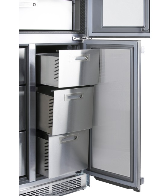 Встраиваемый холодильник Hiberg i-RFQB 550 NF