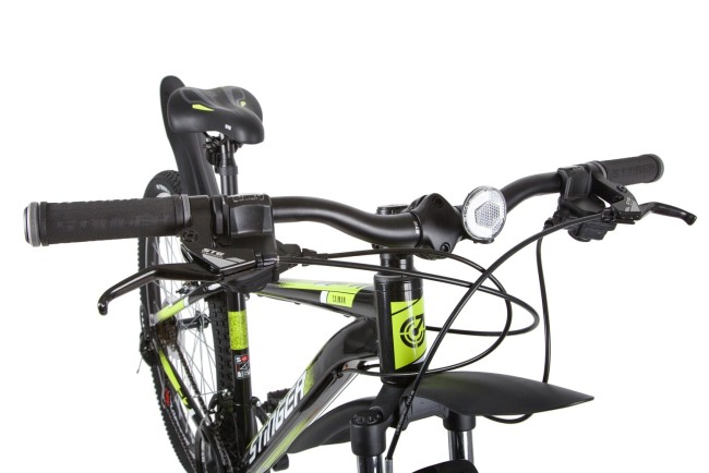 Велосипед Stinger 27SHV.CAIMAN.16BK0 черный 139818 Велосипед Stinger 27SHV.CAIMAN.16BK0 черный 139818