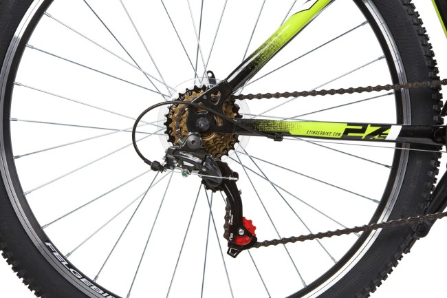 Велосипед Stinger 27SHV.CAIMAN.16BK0 черный 139818 Велосипед Stinger 27SHV.CAIMAN.16BK0 черный 139818