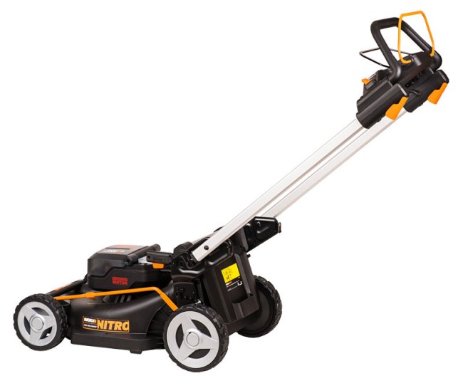 Газонокосилка аккумуляторная Worx WG749E Газонокосилка аккумуляторная Worx WG749E