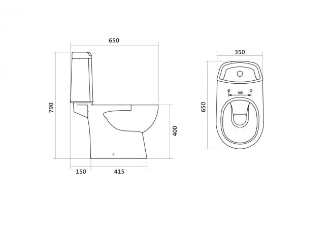 Унитаз-компакт Santek Остин 1.WH30.2.419