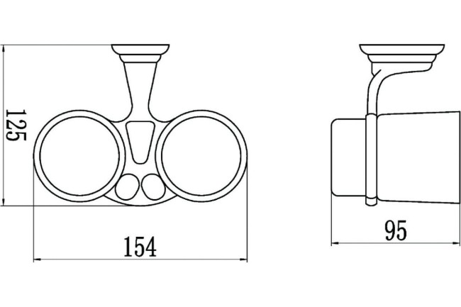 Держатель для стаканов Savol S-003168