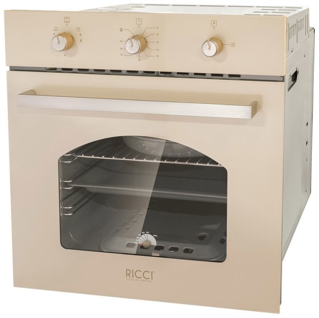 Встраиваемый газовый духовой шкаф Ricci RGO-611BG