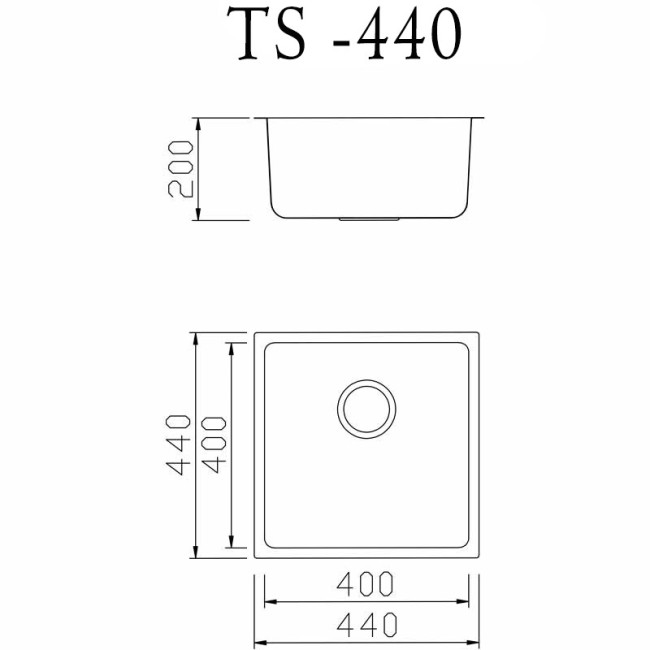 Кухонная мойка Tolero TS-440 Кухонная мойка Tolero TS-440