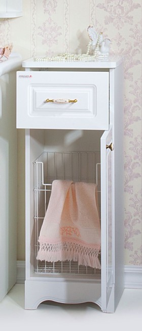 Тумба Бриклаер Анна 32 R белый