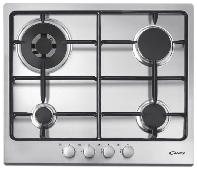 Встраиваемая газовая варочная панель Candy CPG 64 SWPX Встраиваемая газовая варочная панель Candy CPG 64 SWPX