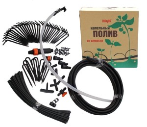 Набор капельного полива Жук на 30 растений от емкости
