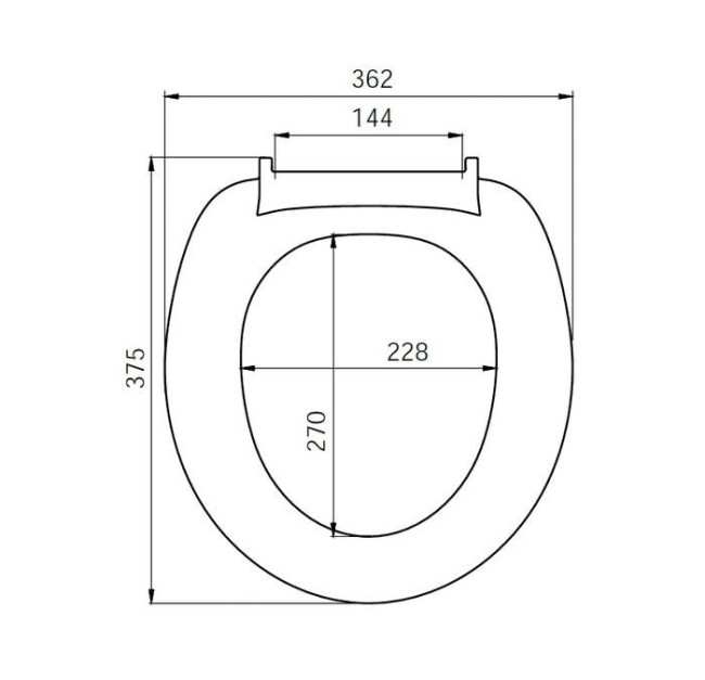 Сиденье для унитаза Iddis ID 01 107.1 Сиденье для унитаза Iddis ID 01 107.1