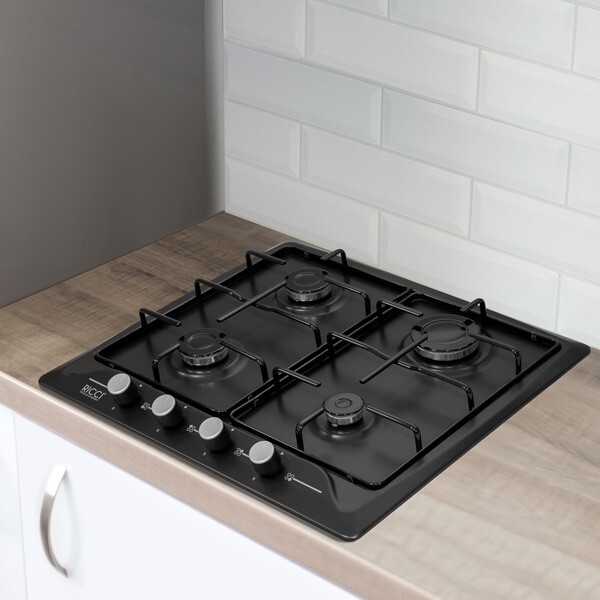 Встраиваемая газовая варочная панель Ricci RGN-611BL