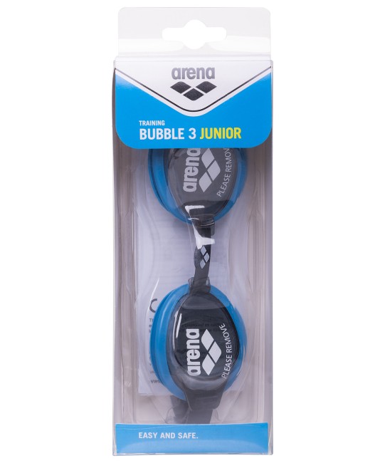 Очки для плавания Arena Bubble 3 Junior Smoke/Turquoise/Black (92395 75)