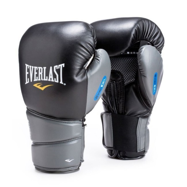 Перчатки боксерские Everlast Protex2 GEL 3110GLSMU 10oz черный