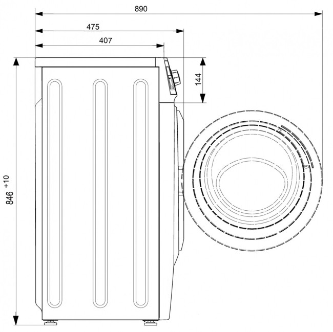 Стиральная машина Atlant СМА 60У1210-A-00