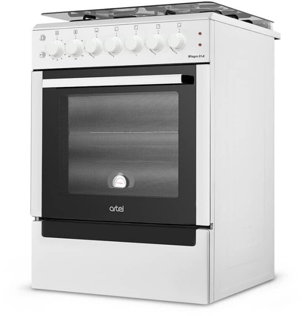 Комбинированная плита Artel Milagro 01-K белый