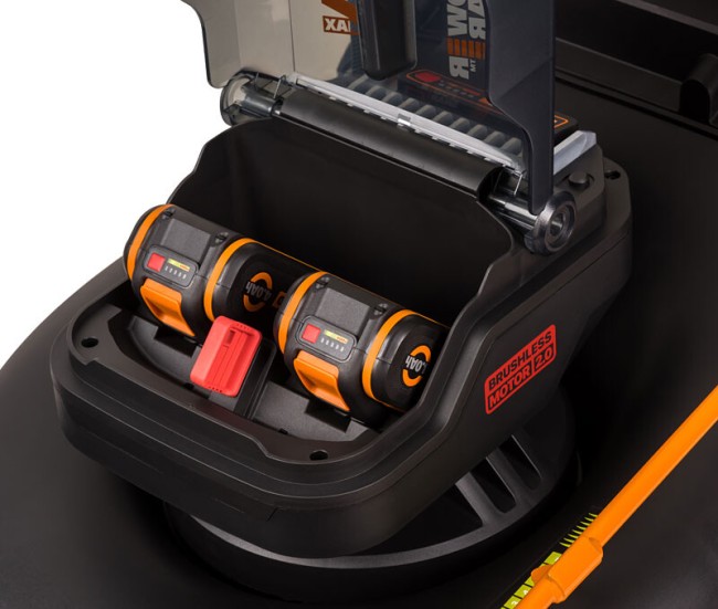 Газонокосилка аккумуляторная Worx WG748E Газонокосилка аккумуляторная Worx WG748E