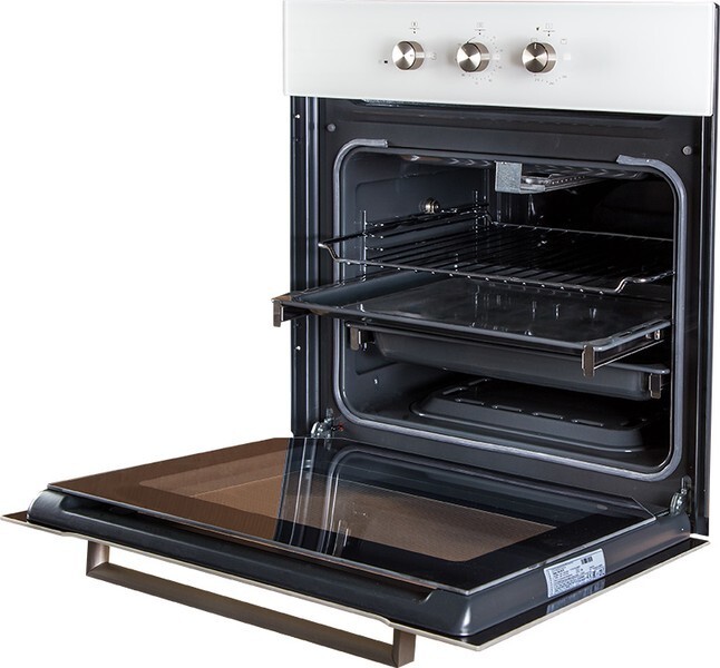 Встраиваемый газовый духовой шкаф Kuppersberg HGG 663 W Встраиваемый газовый духовой шкаф Kuppersberg HGG 663 W