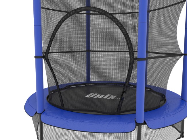 Батут Unix Line Kids 4,6 ft Blue (140 cm) Батут Unix Line Kids 4,6 ft Blue (140 cm)