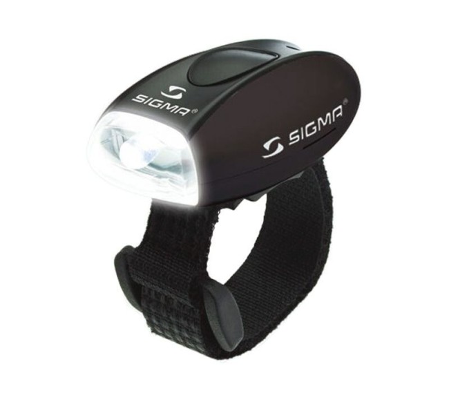 Фонарь передний Sigma Micro черный Фонарь передний Sigma Micro черный