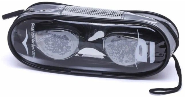 Очки для плавания Atemi B1000M серый/красный Очки для плавания Atemi B1000M серый/красный