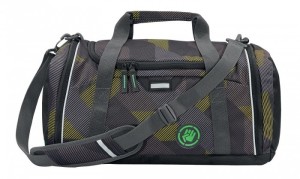 Сумка спортивная Coocazoo SporterPorter Polygon Bricks серый Сумка спортивная Coocazoo SporterPorter Polygon Bricks серый