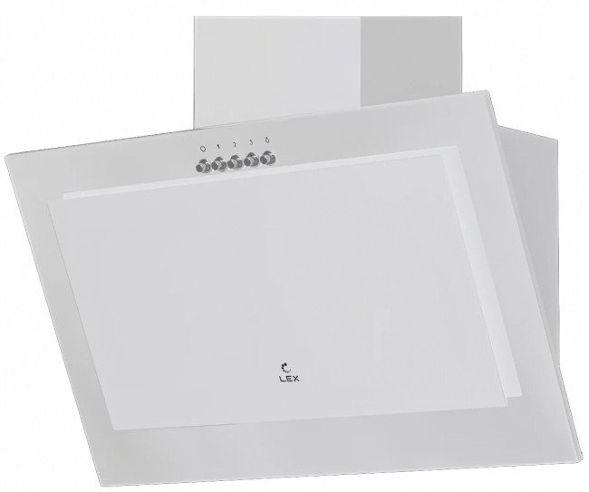 Каминная вытяжка Lex Mio 600 White