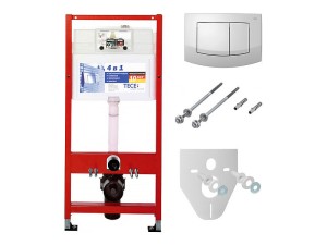 Готовое решение TECE с кнопкой 9240200 белый (K440200)