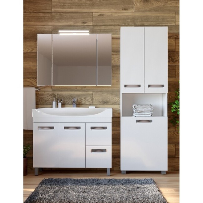 Пенал с бельевой корзиной Vigo Plaza 60 (П17К-600) Пенал с бельевой корзиной Vigo Plaza 60 (П17К-600)