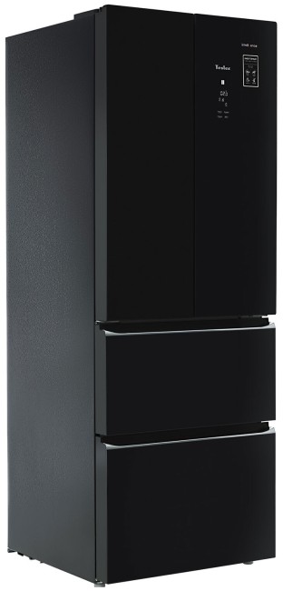 Холодильник Tesler RFD-361I BLACK GLASS