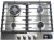 Встраиваемая газовая варочная панель LG HU641DAG