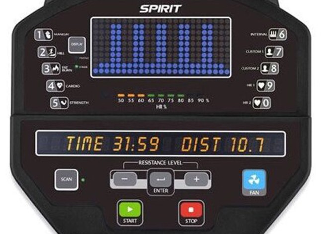 Эллиптический тренажер Spirit CE850 Graphite gray Эллиптический тренажер Spirit CE850 Graphite gray