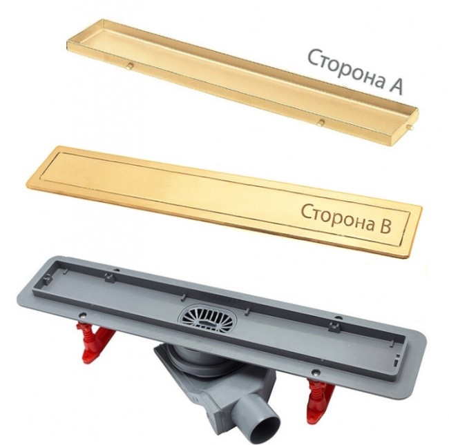 Душевой трап Pestan Confluo Premium Gold Line 550 (13100052)