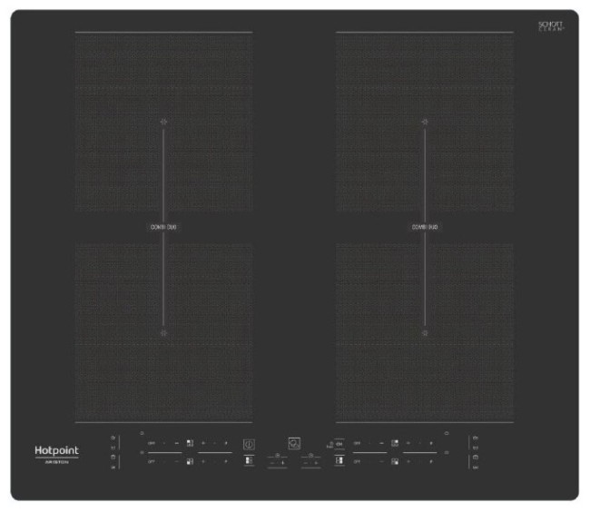 Встраиваемая индукционная варочная панель Hotpoint-Ariston HB 2260B NE Встраиваемая индукционная варочная панель Hotpoint-Ariston HB 2260B NE