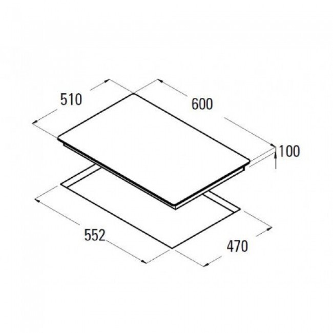 Встраиваемая газовая варочная панель Cata CB 631 A
