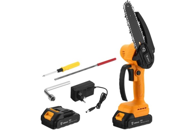 Пила цепная аккумуляторная Deko DKCHS 20-6 (063-4309)