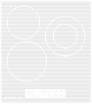 Встраиваемая электрическая варочная панель Zigmund & Shtain CN 37.4 W