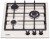 Встраиваемая газовая варочная панель Simfer H45V35R516