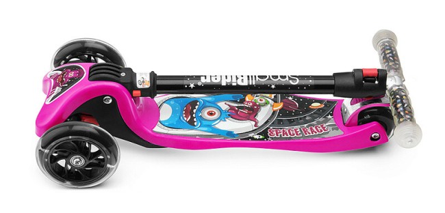 Самокат Small Rider Space Race коралловый