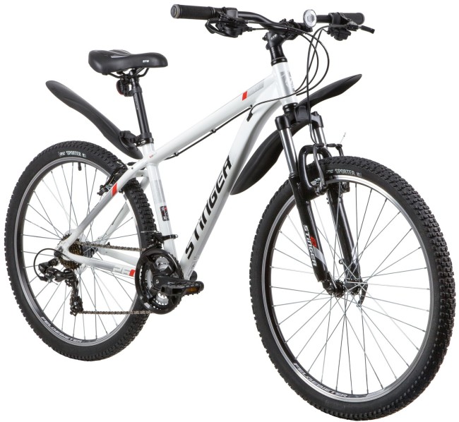 Велосипед Stinger 26AHV.ELEMSTD.16WH0 белый 137824 Велосипед Stinger 26AHV.ELEMSTD.16WH0 белый 137824