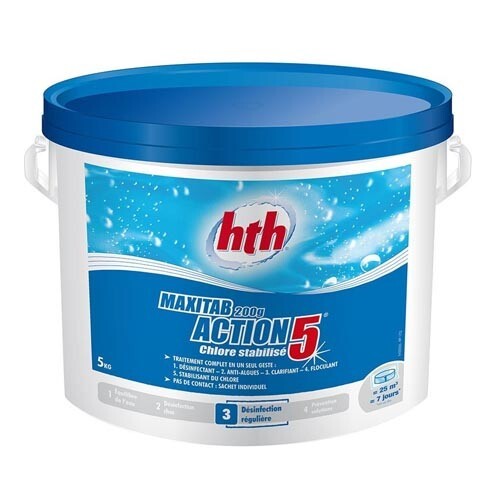 Таблетки стабилизированного хлора HTH K801778H1 Таблетки стабилизированного хлора HTH K801778H1