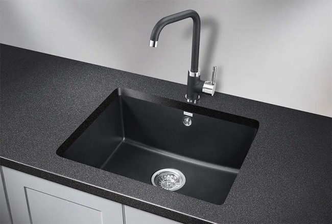Кухонная мойка Granula GR-5551 шварц