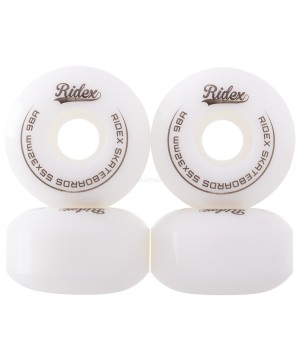 Комплект колес для скейтборда Ridex SB 100А 52*32 белый
