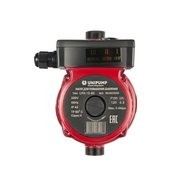 Поверхностный насос Unipump UPA 15-90 160 Поверхностный насос Unipump UPA 15-90 160