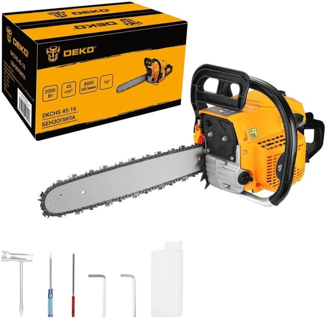 Бензопила Deko DKCHS 45-16 (065-1222) Бензопила Deko DKCHS 45-16 (065-1222)