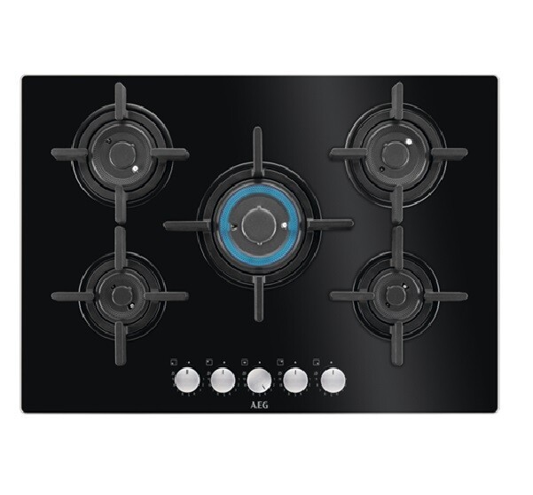 Встраиваемая газовая варочная панель Aeg HKB 75029 NB